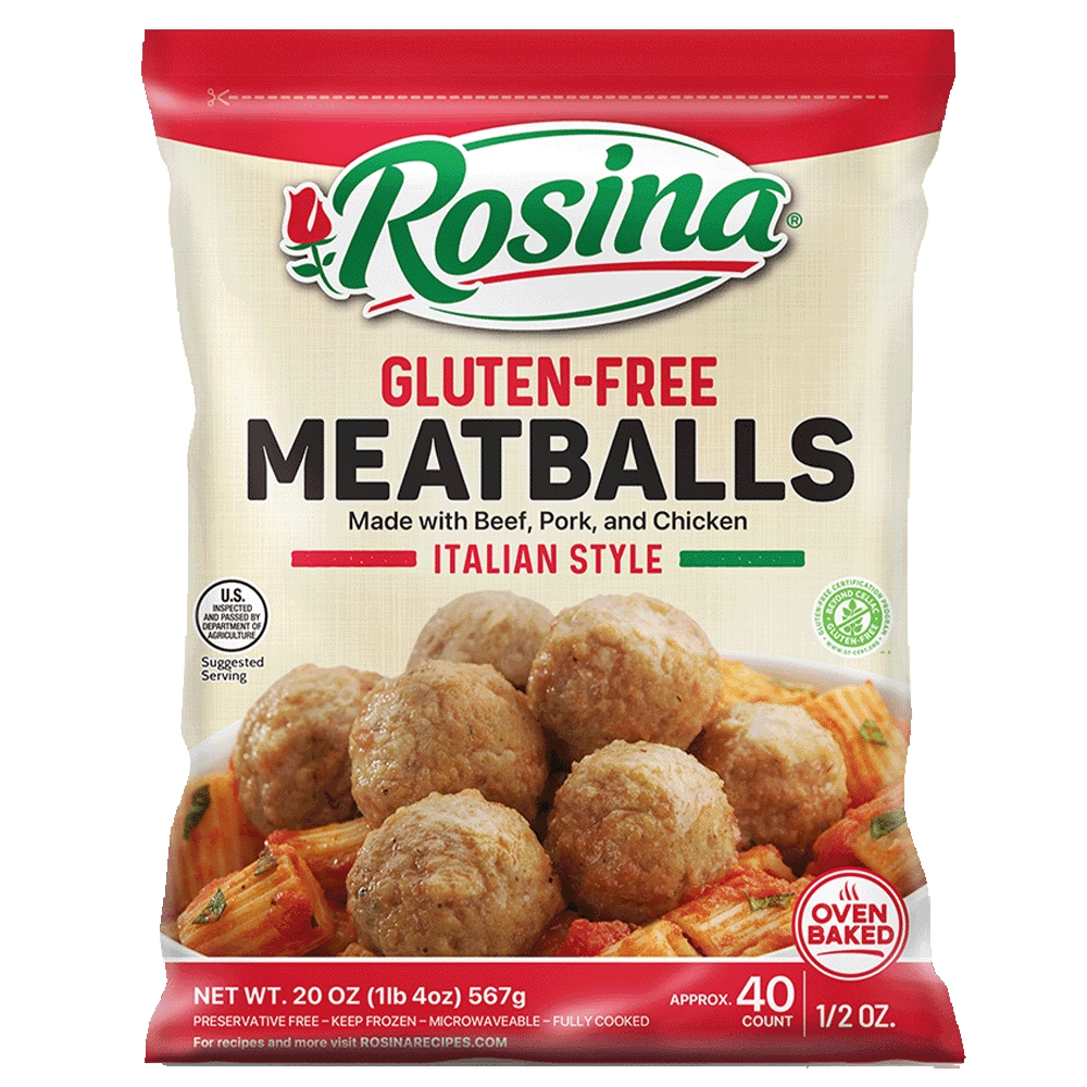 Rosina Gluten-Free Italian Style Meatballs